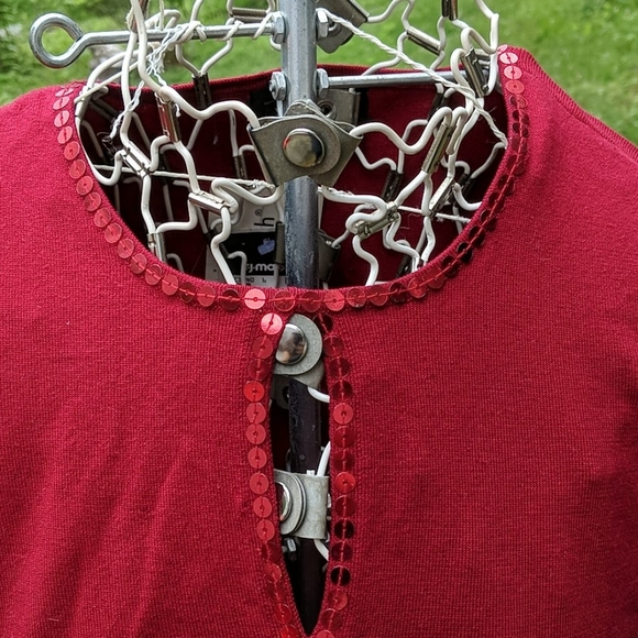 Willi Smith silk blend sequined top new with tags - Picture 2 of 5